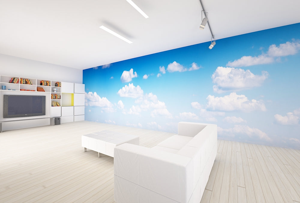 Panoramatapete Nr. 3183 - Sky & white clouds
