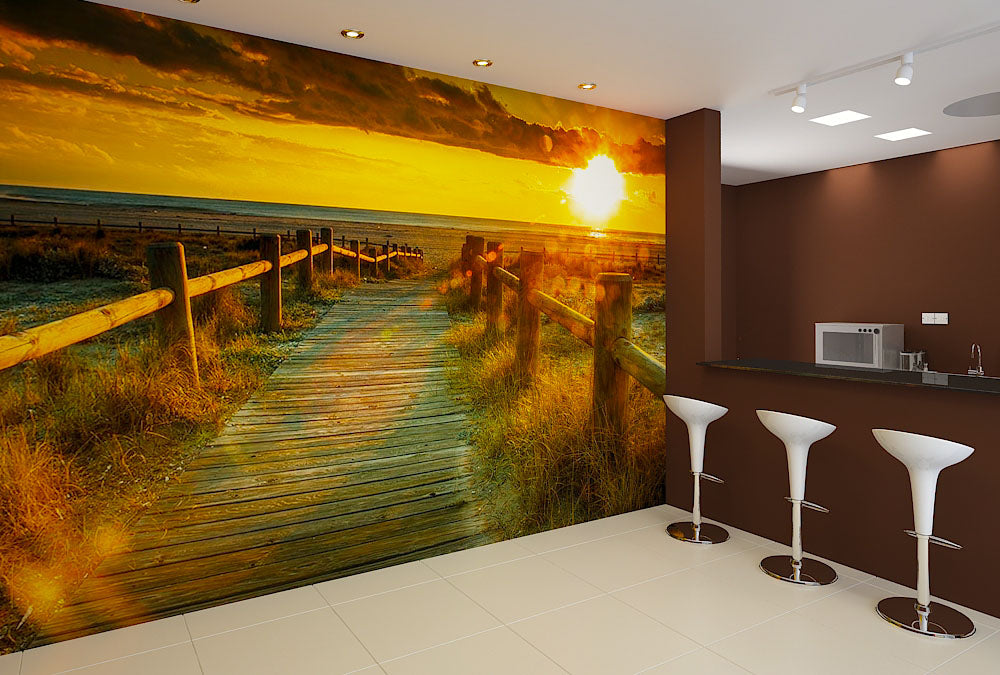 Fototapete Nr. 3429 - Sunset beach