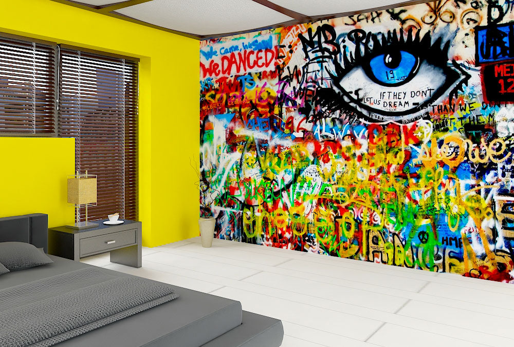 Fototapete Nr. 3485 - Graffiti Eye Catcher