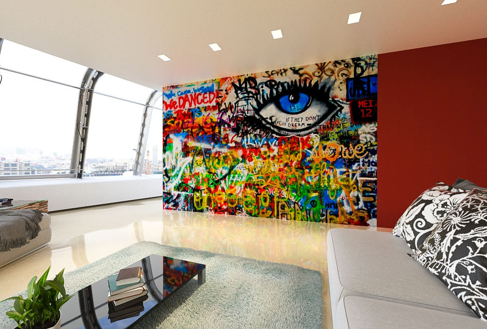 Fototapete Nr. 3485 - Graffiti Eye Catcher