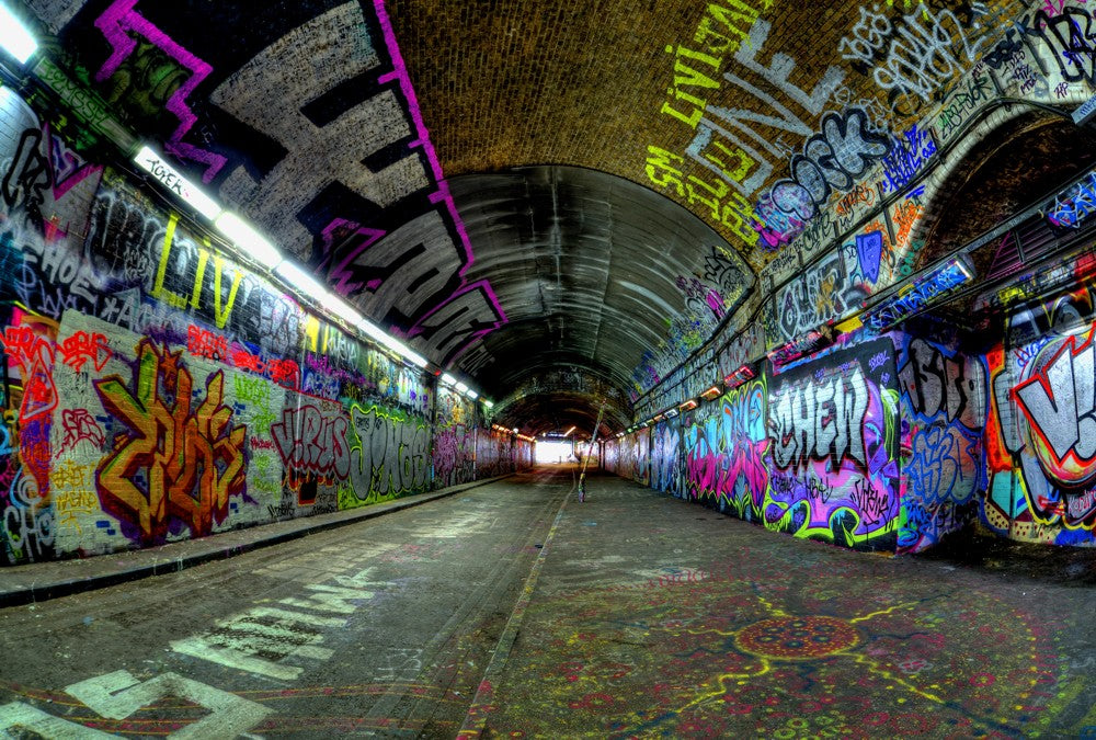 Fototapete Nr. 3487 - Graffiti Tunnel