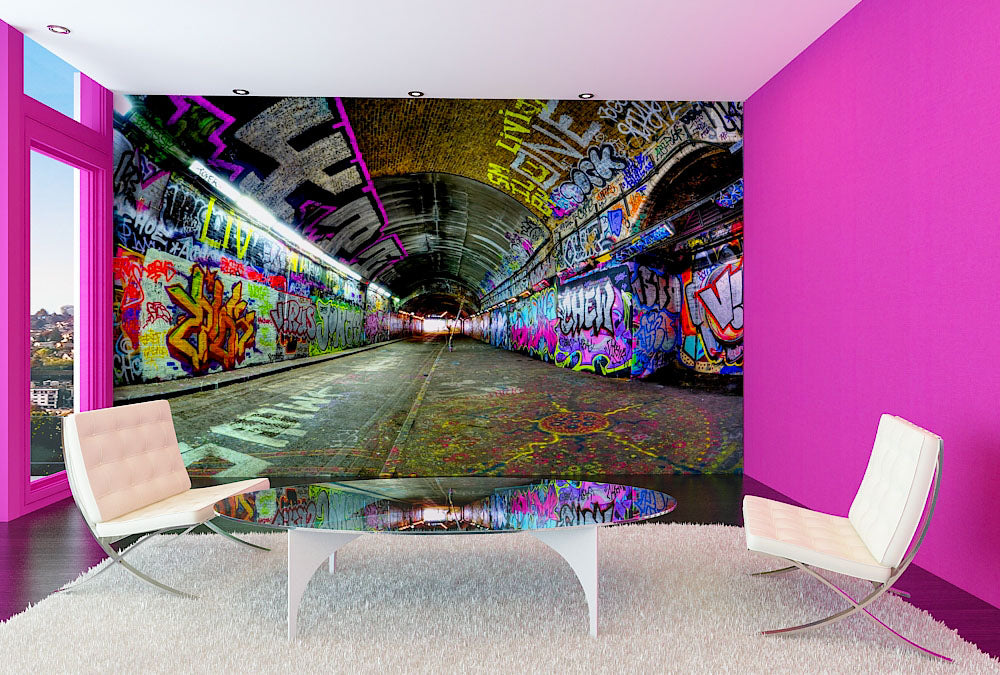 Fototapete Nr. 3487 - Graffiti Tunnel