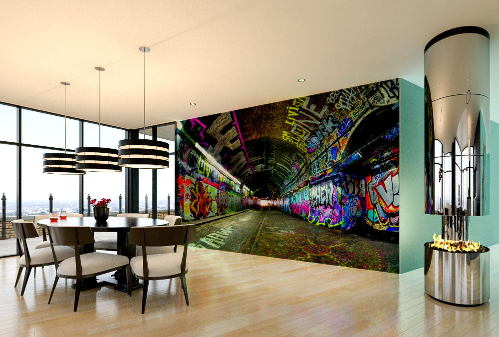 Fototapete Nr. 3487 - Graffiti Tunnel