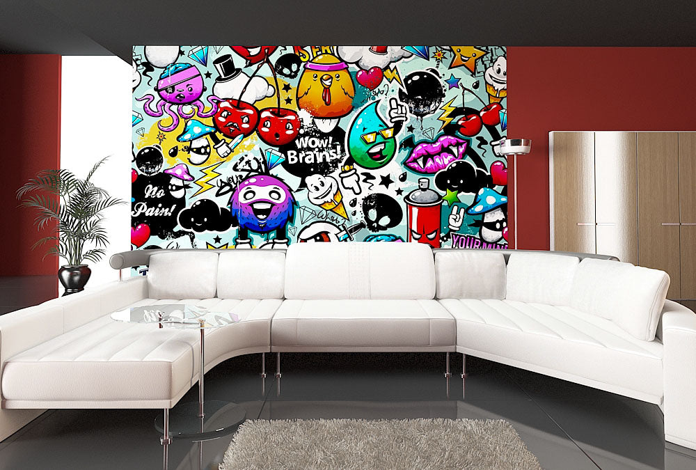 Fototapete Nr. 3494 - Graffiti Wow