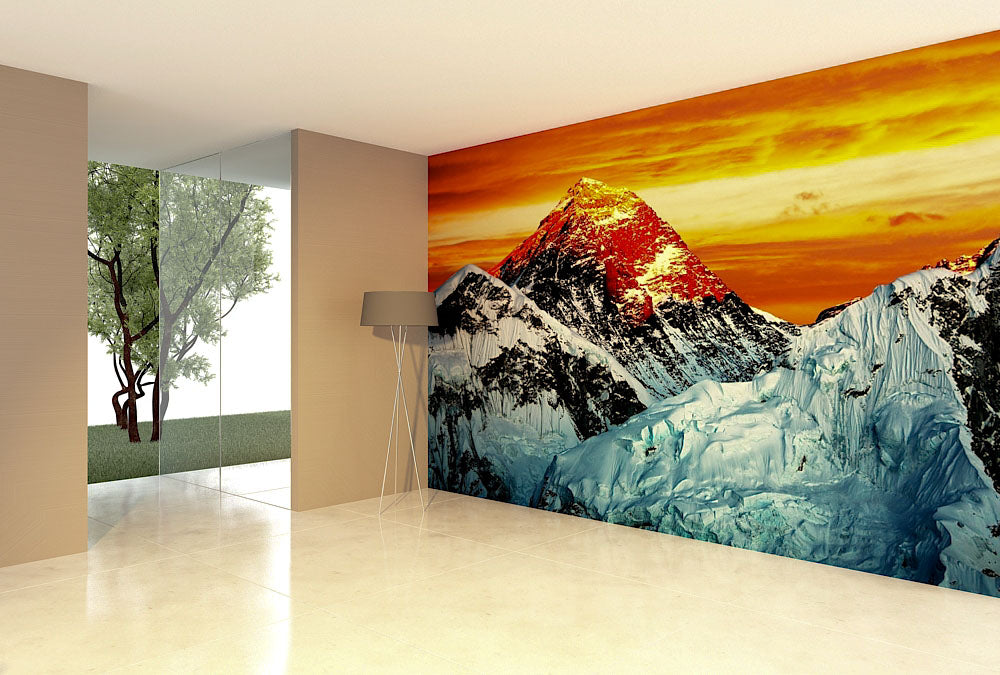 Fototapete Nr. 3539 - Golden Mt. Everest