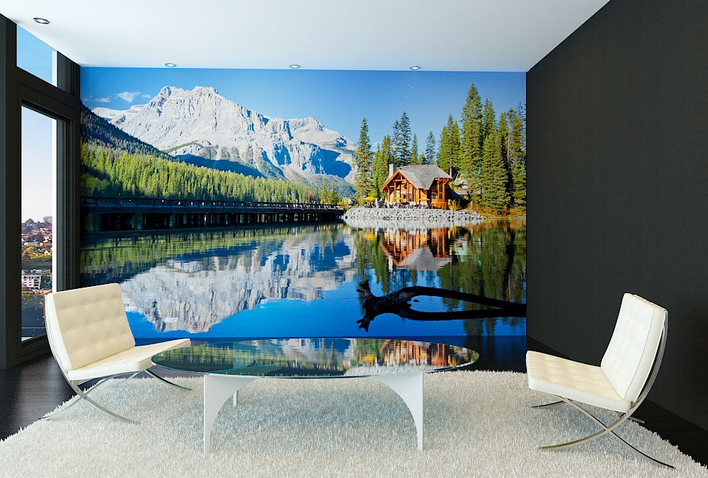 Fototapete Nr. 3542 - Emerald Lake Lodge
