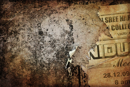 Fototapete Nr. 3609 - Posterwand vintage