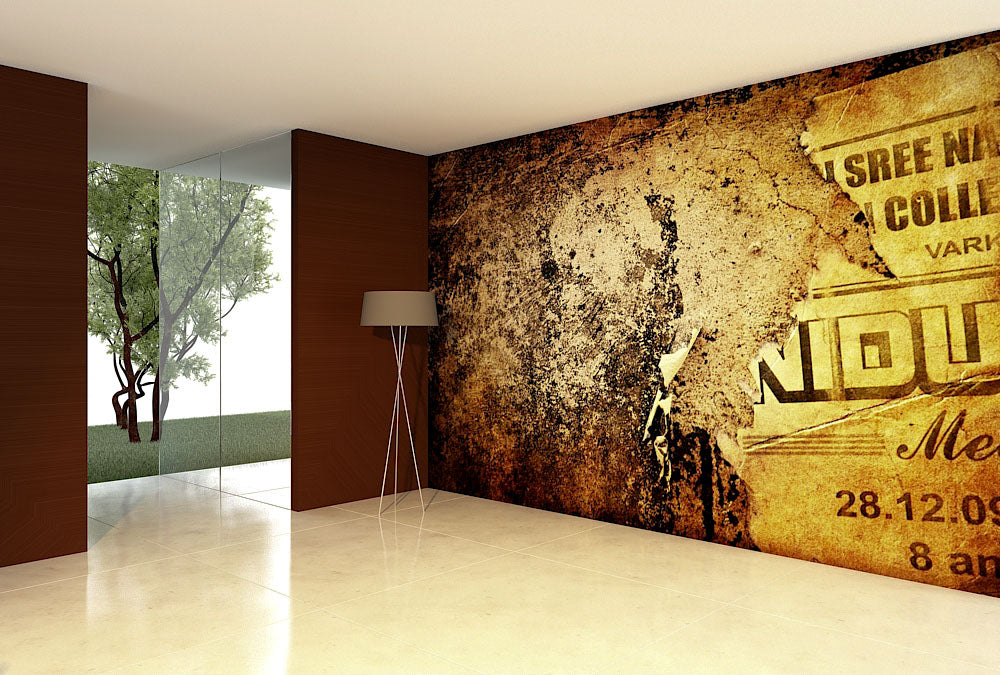 Fototapete Nr. 3609 - Posterwand vintage