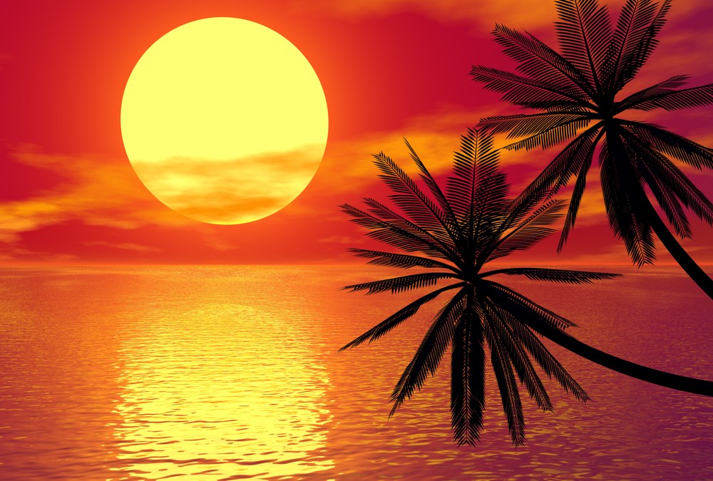 Fototapete Nr. 3961 - Caribbean Sunset