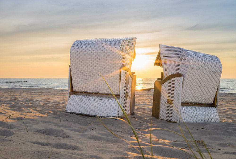 Fototapete Nr. 2927 - Strandkorb