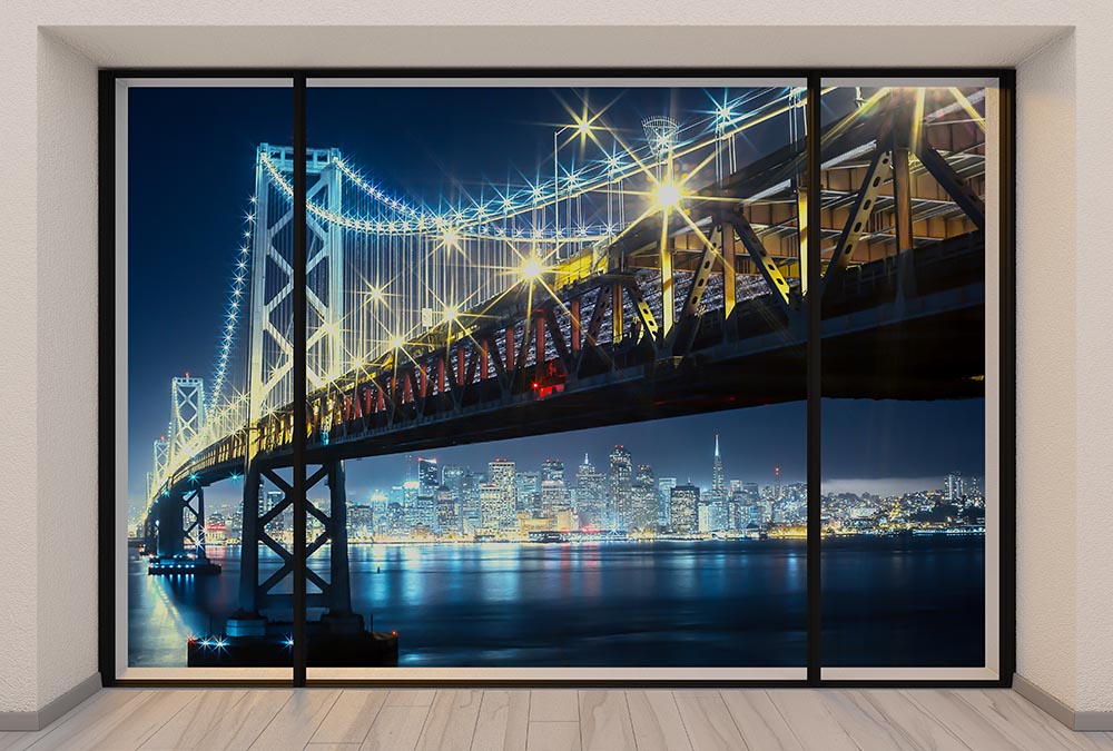 Fototapete Nr. 2965 - Penthouse San Francisco Bay Bridge II