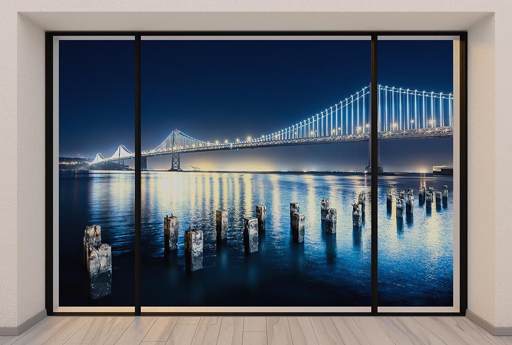 Fototapete Nr. 2966 - Penthouse San Francisco Bay Bridge I