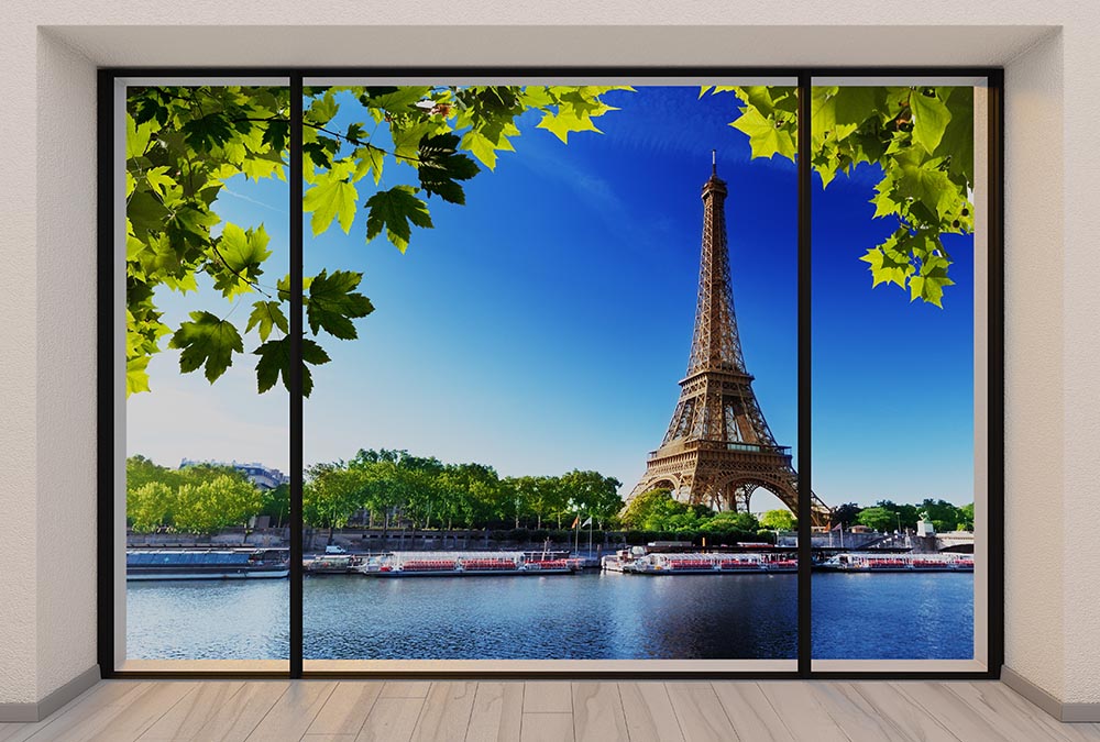 Fototapete Nr. 2974 - Penthouse Paris on the Seine