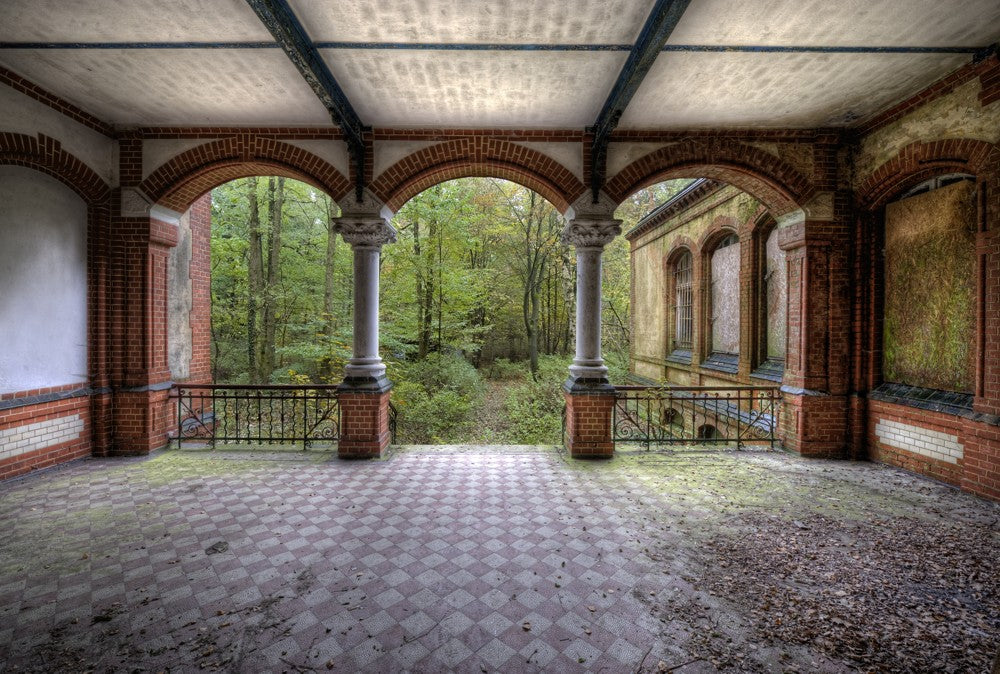 Fototapete Nr. 4192 - Villa Antique - Terrasse