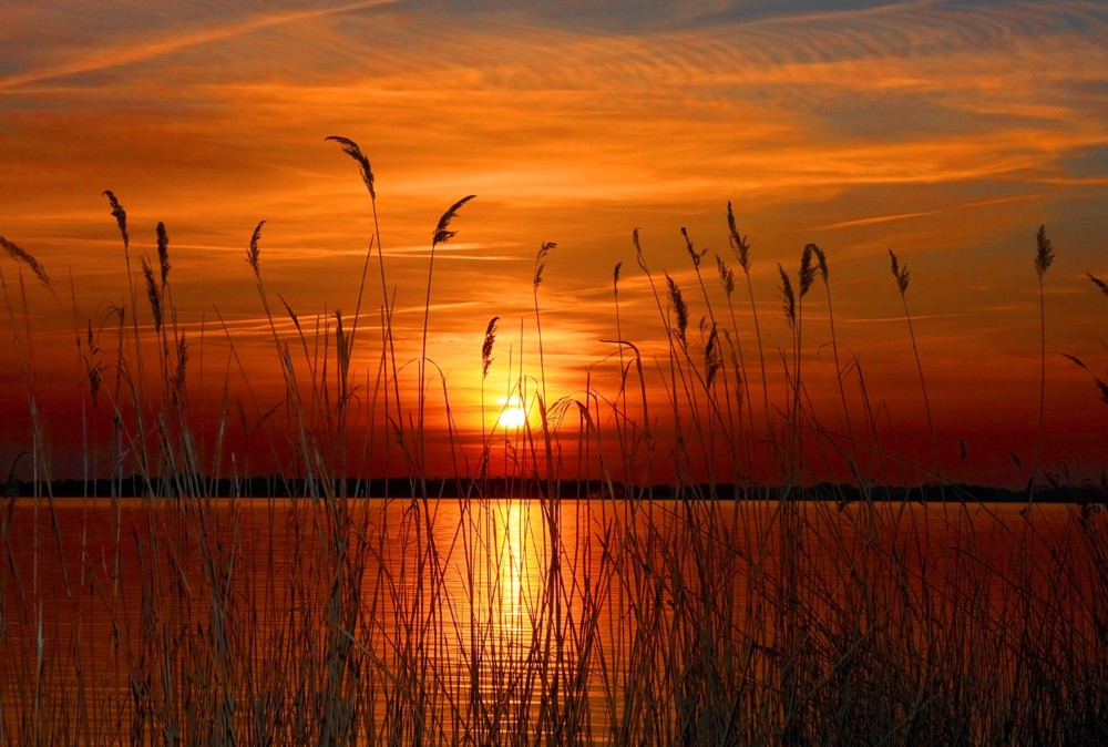 Fototapete Nr. 4304 - Pawnee Lake Sunset